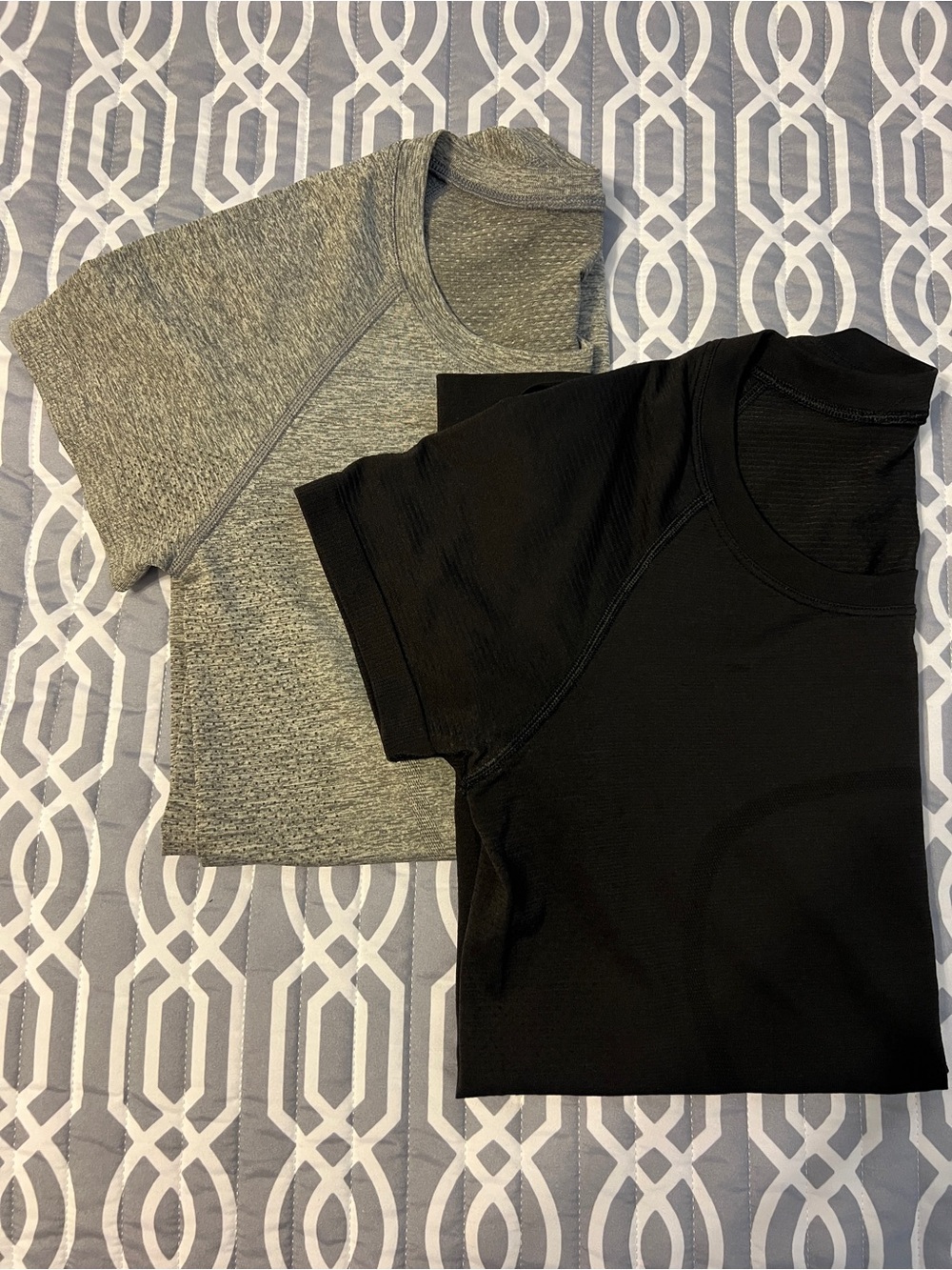 Two Lululemon Swiftly Short Sleeve Tops Longer Length